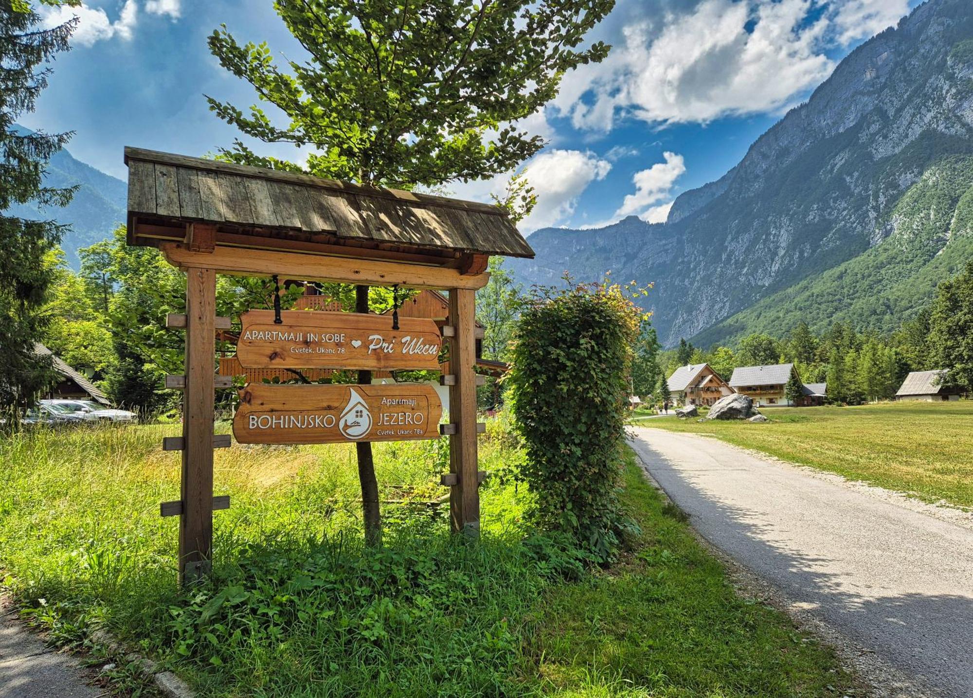 Sobe In Apartmaji Pri Ukcu Bohinj Exterior foto